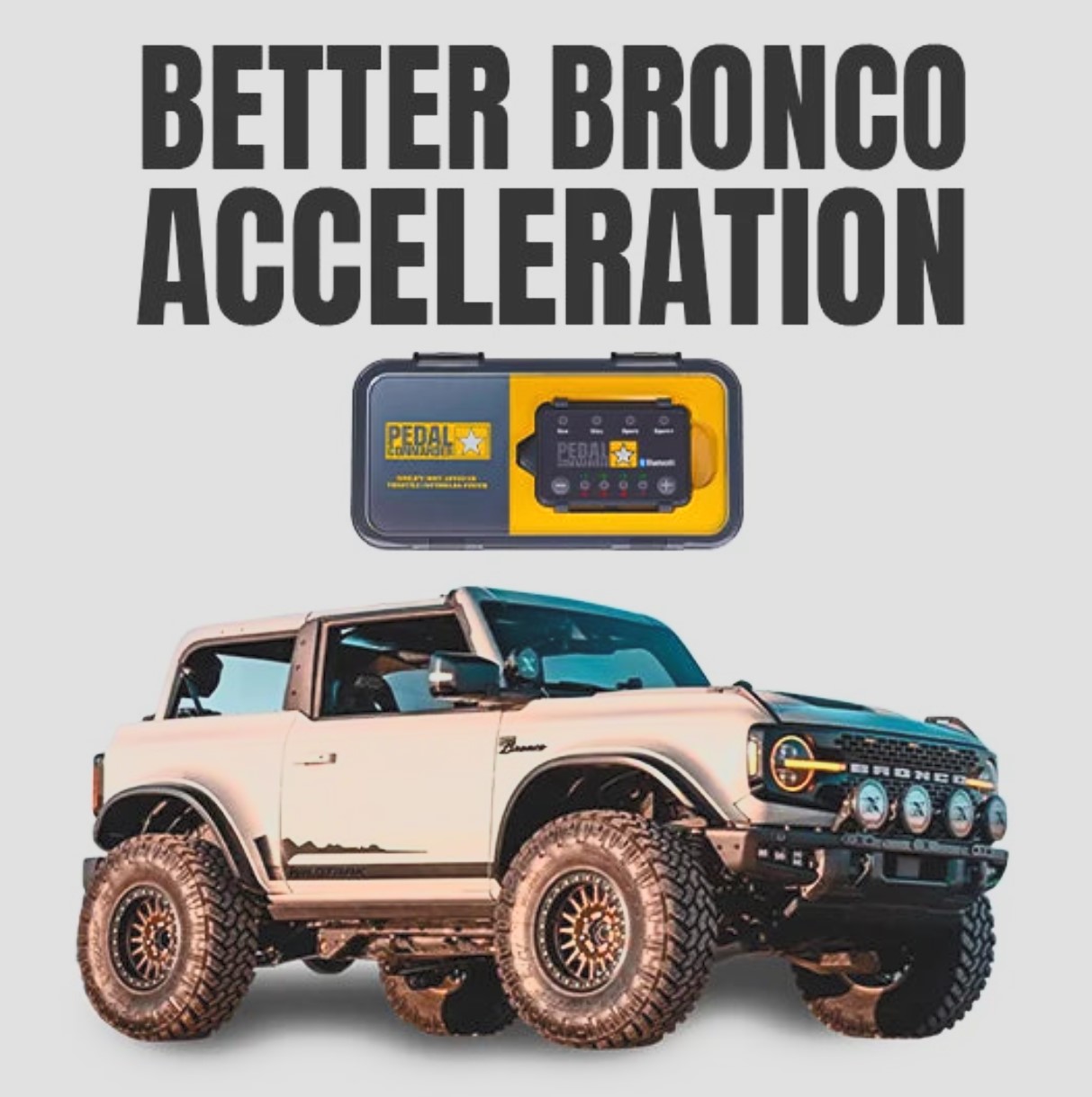 Pedal Commander® Throttle Response Controller For Ford Bronco