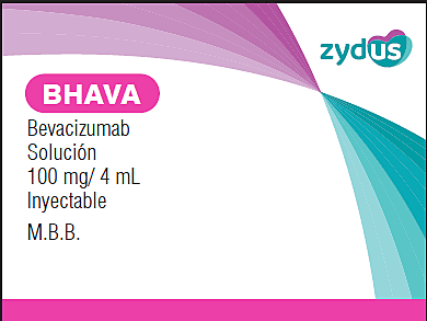 BHAVA (Bevacizumab) Solución 100 mg/4 mL Inyectable