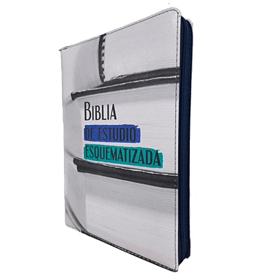 Biblia De Estudio Esquematizada Con Cierre