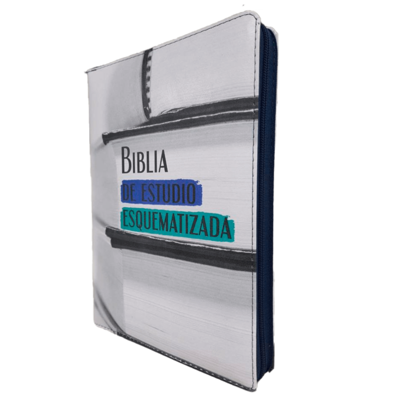 Biblia De Estudio Esquematizada Con Cierre
