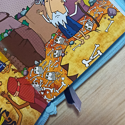 Biblia Ilustrada para niños color azul