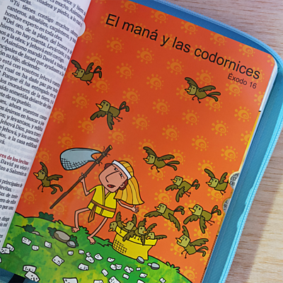 Biblia Ilustrada para niños modelo peces