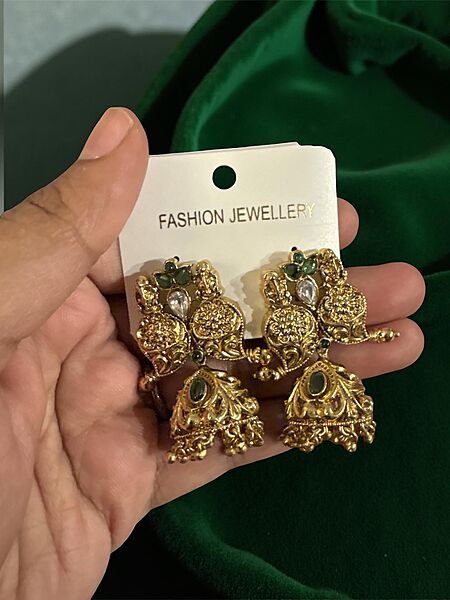 Antique finish Gold Jumkha