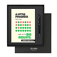 A Little Progress | Premium Motivational Notebook