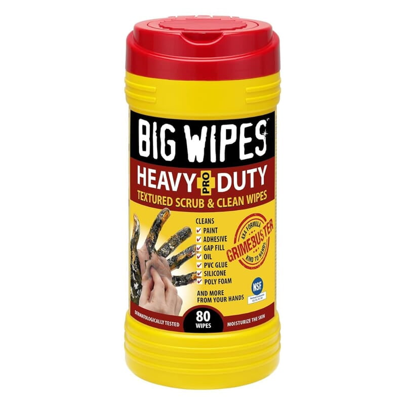 Big Wipes Heavy Duty Hand Wipes 80 ct. Tub