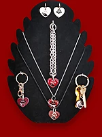 Duo de médailles chien-maître meilleurs amis