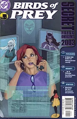 Birds of Prey Secret Files & origins 2003 DC Comic Book 2003