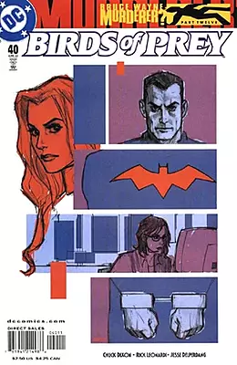 Birds of Prey #40 FN 2002 Stock Image