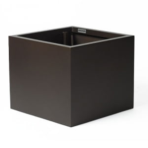 Bison Aluminum Planter Cube Bison Aluminum Planter Cube