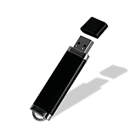 Black Classic USB Pendrive