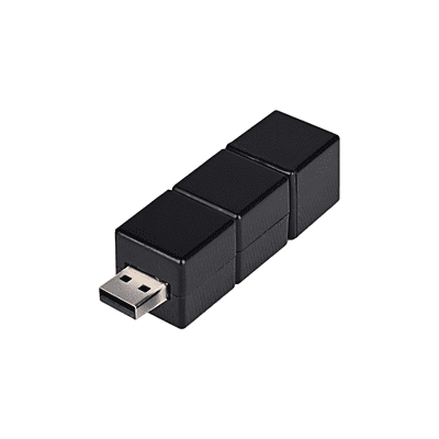 Black Cube Shaped USB Pendrive