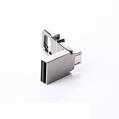 Black Hook Shaped Pendrive