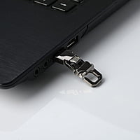 Black Hook Shaped Pendrive