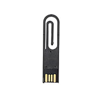 Black Paper Clip Pendrive