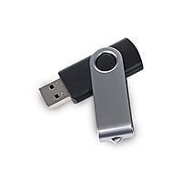 Black Swivel USB Pendrive