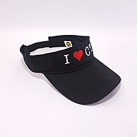 Sports Visor Black ILOVECT