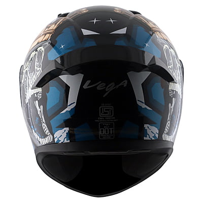 VEGA BOLT CROWN DULL BLACK M.BLUE M/V (L)