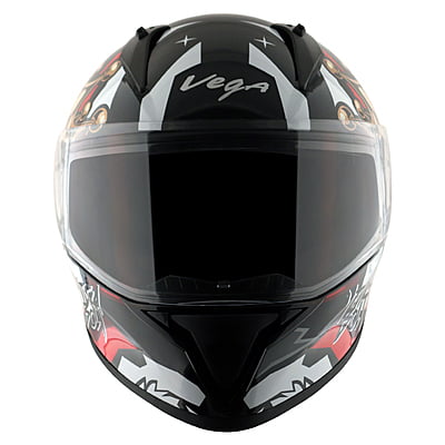 VEGA BOLT CROWN MEN BLACK RED M/V (L)