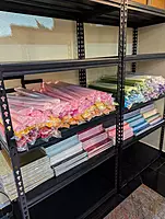 Metal Shelf - Black L900*W500*H2000mm*5 layers 120kg/layer