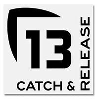 13 Fishing Catch & Release Decal - Medium 13 Fishing Catch & Release Decal - Medium