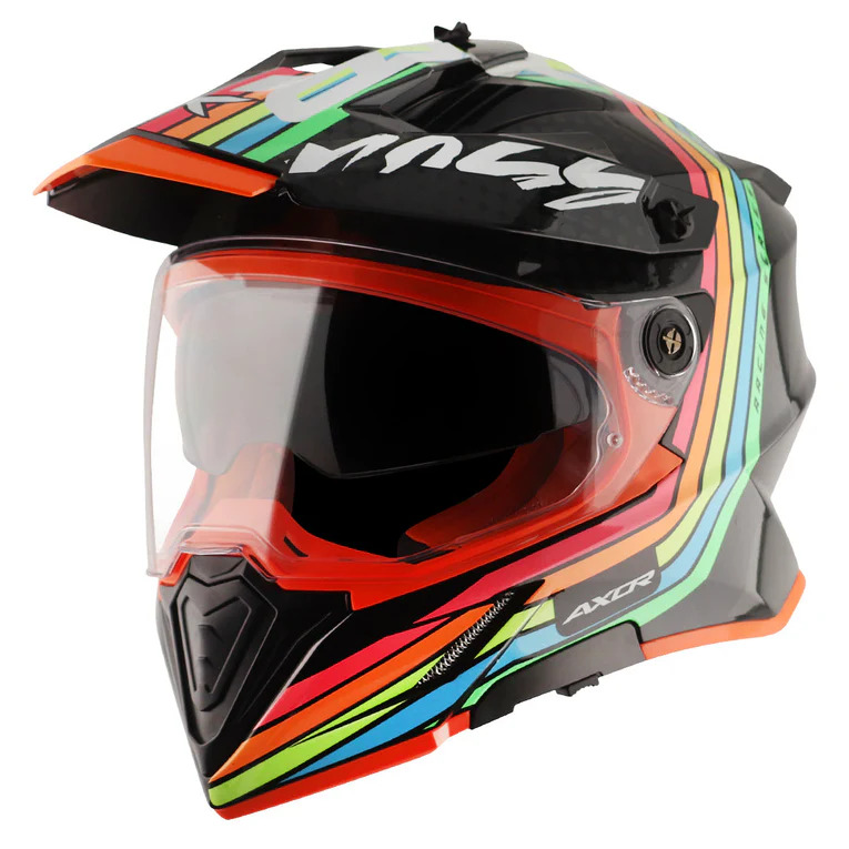 AXOR X-CROSS DUAL VISOR X2 BLACK GREY M