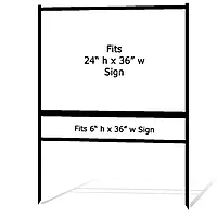 1-Rider Steel Frame — 24x36