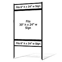 2-Rider Steel Frame — 24x30