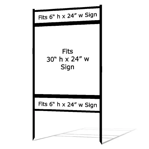 2-Rider Steel Frame — 24x30
