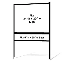 1-Rider Steel Frame — 24x30