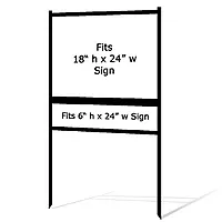1-Rider Steel Frame — 24x18