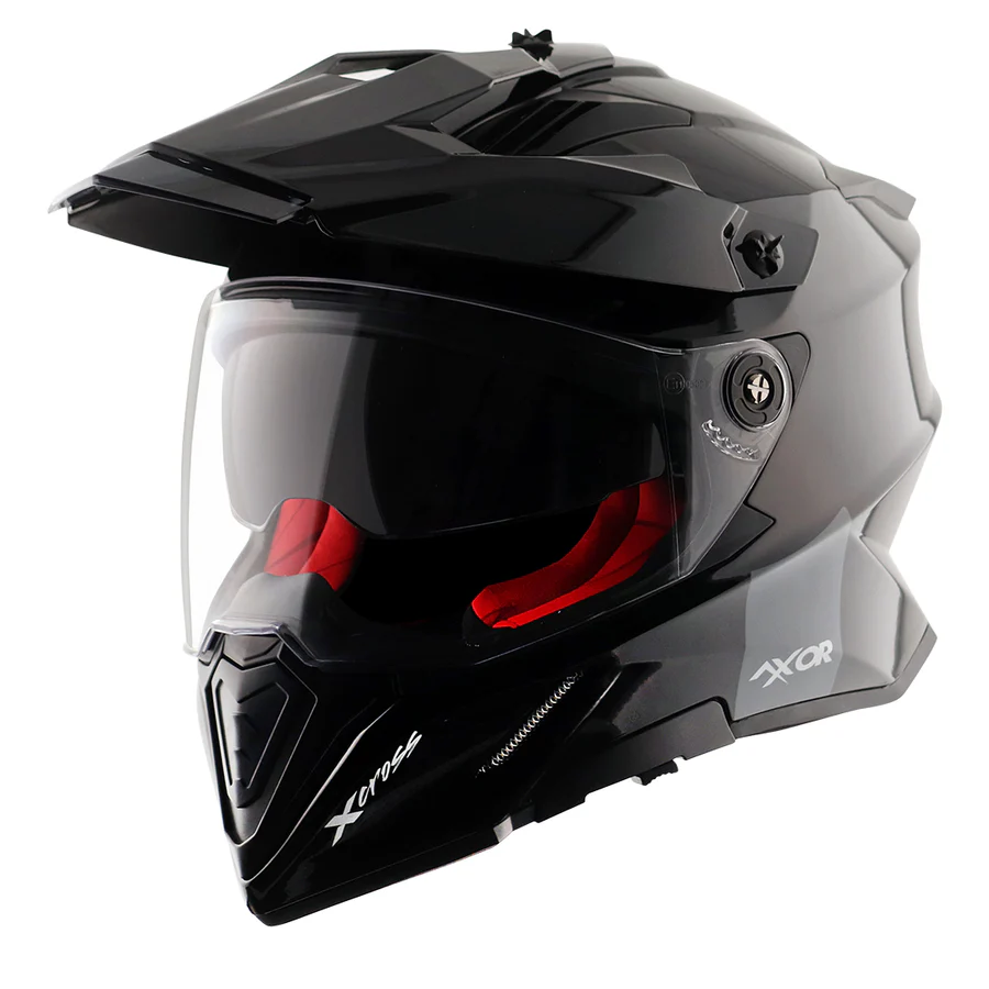 AXOR X-CROSS DUAL VISOR SC BLACK RED C/V 600 MM