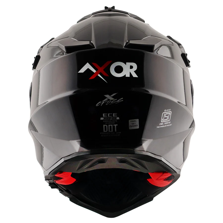 AXOR X-CROSS DUAL VISOR SC BLACK RED C/V 600 MM