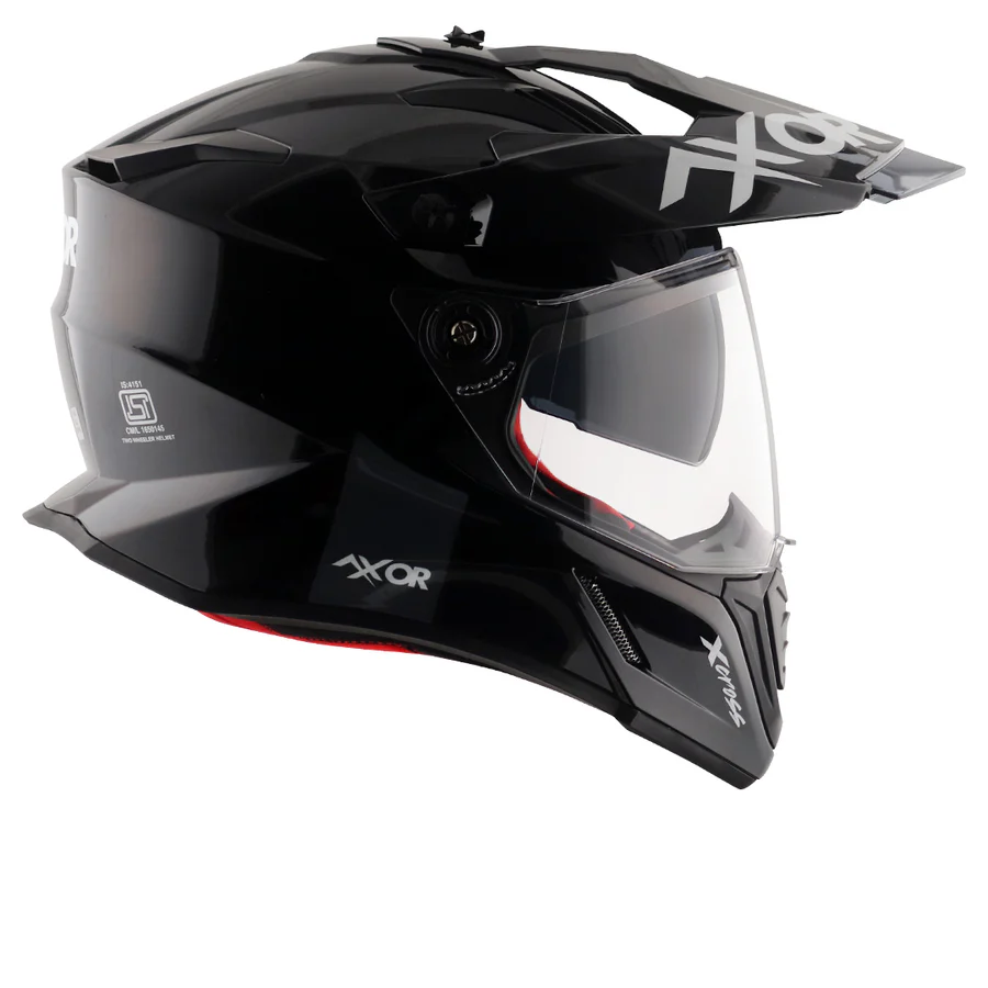 AXOR X-CROSS DUAL VISOR SC BLACK RED C/V 600 MM