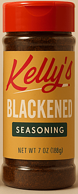 Kelly's Blackened Seasoning, 8.4 oz