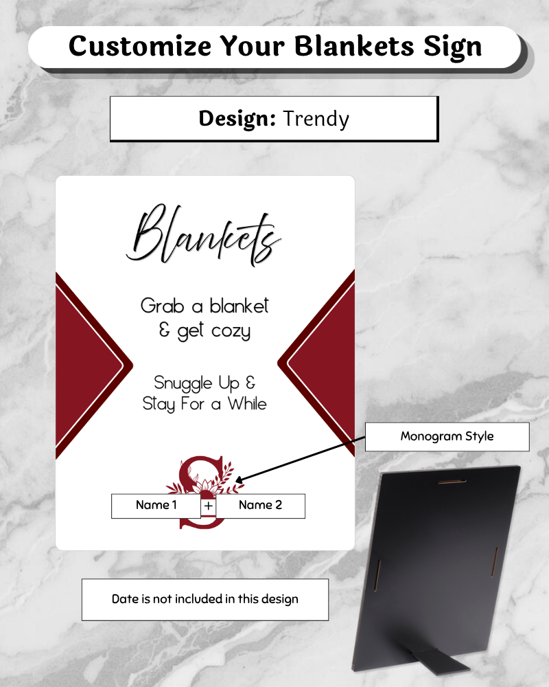 Knot Series Experience Easel Signs