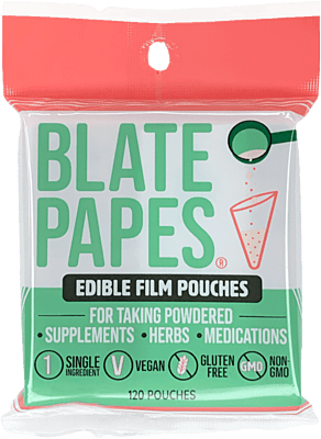 *Blate Papes - Edible Film Pouches - 120ct* *Blate Papes - Edible Film Pouches - 120ct*