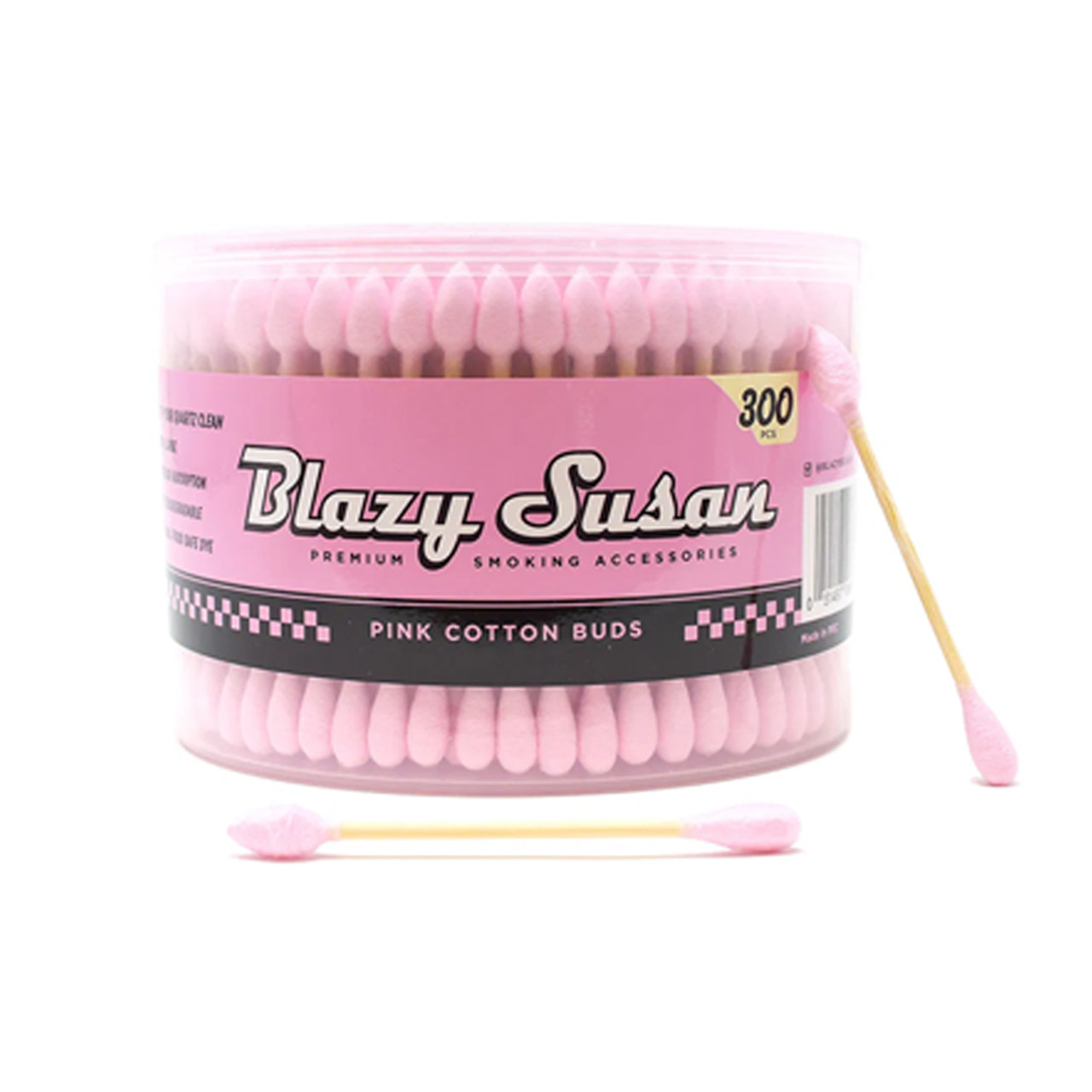BLAZY SUSAN - PINK COTTON BUDS 300CT.