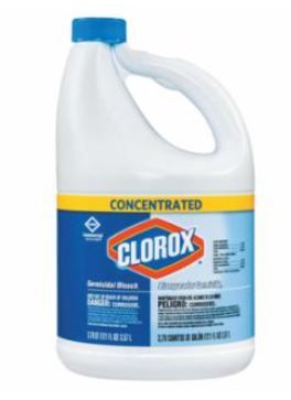 Concentrated Germicidal Bleach, 121 oz, Bottle, Bleach Scent