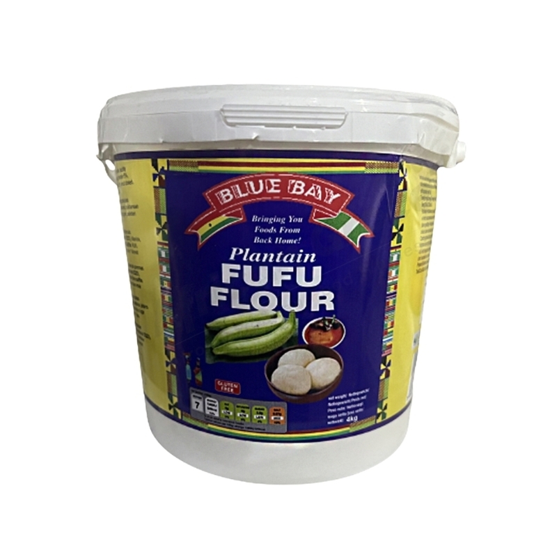 10604 Blue Bay (Bucket) Plantain Fufu Flour 4kg