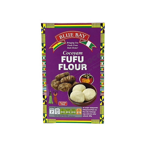 10620     Blue Bay Cocoyam Fufu Flour 680g X 24