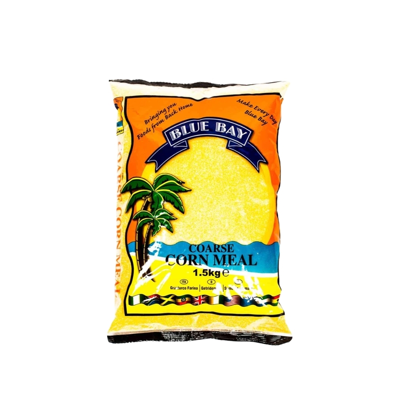10621 Blue Bay Cornmeal Coarse 1.5kg X 8