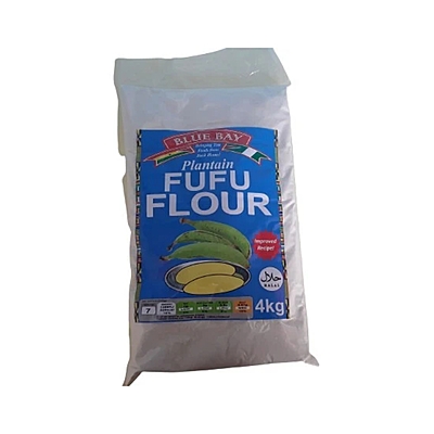 10637 Blue Bay Plantain Fufu Flour 4kg X 4