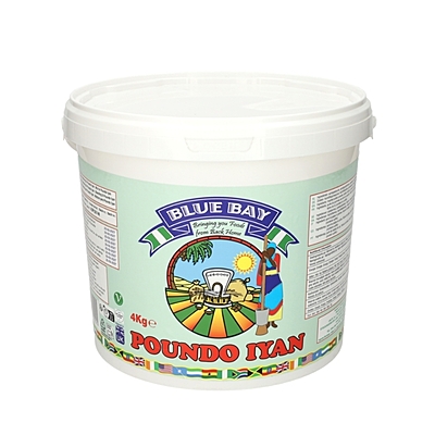 25418 Blue Bay Pounded Iyan Bucket 4kg