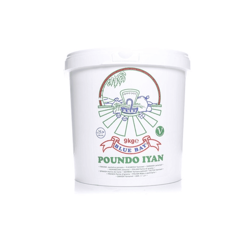 10614 Blue Bay Pounded Iyan Bucket 9kg