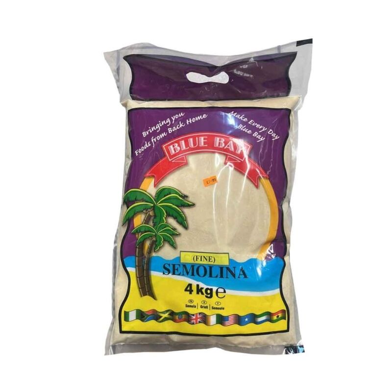 10630 Blue Bay Semolina Fine 4kg X 5
