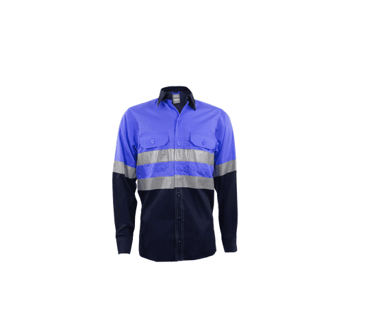 Vented Reflective Mining Shirt