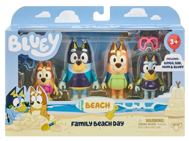 Bluey 4-Pack Figure