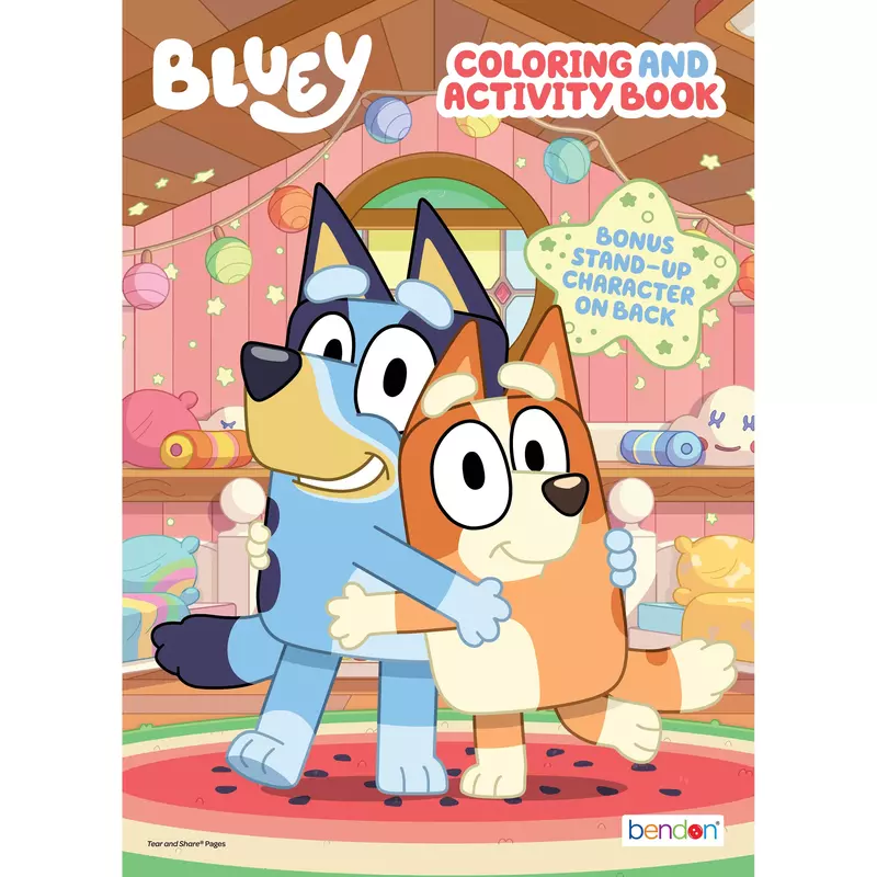 Bluey Jumbo Colouring & Activity Book