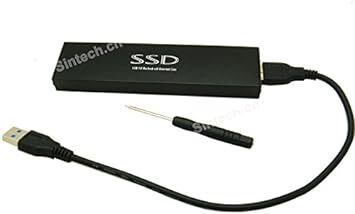 Boîtier Disque Dur Externe SSD USB 3.0 26 broches MacBook Air MD223 MD224 MD231 MD232