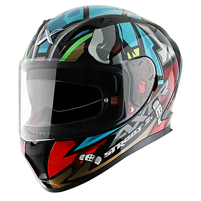 AXOR STREET BOBBY BLACK/BLUE (XL) AXOR STREET BOBBY BLACK/BLUE (XL)